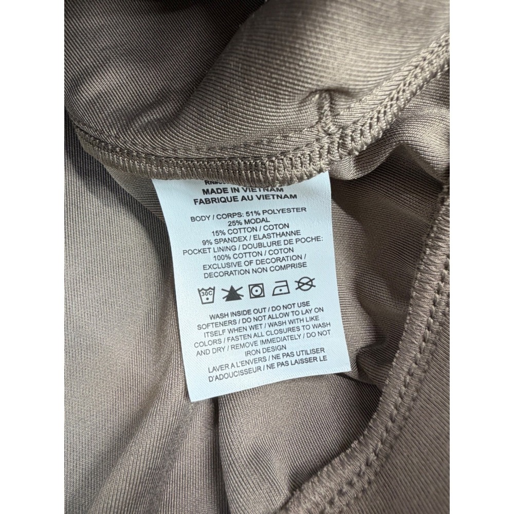 Nike Womens 24.7 ImpossiblySoft 1/2 Zip Sweatshirt Brown HQ8188-233 Large NWT - Picture 5 of 8